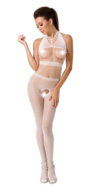 BODYSTOCKING  LUXURY Lencería sexy con encajes, transparencias y abertura única