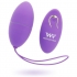 Vibrador lila, motor potente, 12 modos, silicona suave