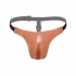 Tanga de silicone para experiências de cross-dressing eróticas.