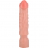 Dildo realista grande, textura venosa, PVC seguro, intenso