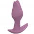 Plug anal bootie fem com design de tulipa