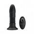 Plug anal con vibraciones, control remoto y ventosa potente