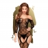 Lingerie: bodystocking de renda, sensual e elegante