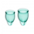 Copa menstrual reutilizable de silicona médica, segura y cómoda