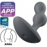 Vibromasseur anal en silicone avec vibrations intenses