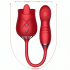 Vibromasseur rouge avec 10 modes et fonction 