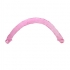 Dildo doble flexible con cabezas realistas para doble placer
