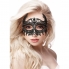 Maschera fantasia pizzo nero imperatrice - nera