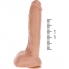 Dildo extreme xxl 28 cm natural