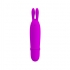 Vibrador/masajeador clitorial boyce en silicona lila