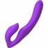 Strap-on sin correas, silicona, control remoto, recargable