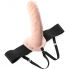 Arnés con dildo hueco ergonómico para añadir picante