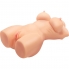 Masturbador realista TPE, 42x13.5cm, 7.5kg, doble orificio