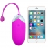 Huevo vibrador controlado por app, 12 modos, recargable USB