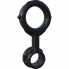 Anillo vibrador doble acción con silicona suave y seguro