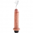 Pene eyaculador realista, hecho a mano, flexible y firme