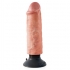 Vibrador realista king cock, ultra potente y flexible