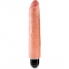 Consolador realista con vibrador regulable, hipoalergénico