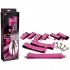 Kit bdsm ajustável, correias confortáveis para restrição total.