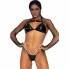 Set bikini a rete 3 pezzi leg avenue