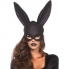 Leg avenue masque grandes oreilles de lapin noir avec paillettes