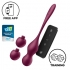 Bolas de Kegel ergonómicas com vibração, pesos e app