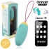 UOVO VIBRO-ROTANTE IN SILICONE CON GEMMA PER AMORE E PIACERE - APP GRA