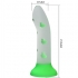 Dildo luminoso con ventosa in silicone realistico