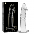 Plug anal de cristal borosilicato, diseño lujoso y seguro
