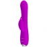 Vibrador com coelho rotativo roxo: prazer intenso