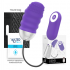 Vibrador huevo con control remoto, recargable y potente