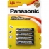 Bronzo batteria alcalina aaa lr03 blister*4