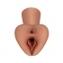 Estimulador sexual con textura realista y variada