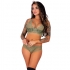 Completo intimo color kaki: elegante, sensuale e comodissimo
