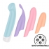 Set 4 en 1 vibradores, 12 modos, recargable, impermeable