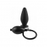 Plug anal inflable de silicona para estimulación intensa