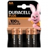 Plus power 100 pila alcalina aa lr6 blister*4