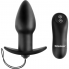 Plug anal de silicona con control remoto y vibraciones