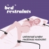 Kit di immobilizzazione per letto per esplorare il bondage in modo sicuro.
