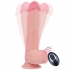 Vibrador realista, flexível e controle remoto.