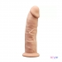 Dildo silicona con textura viscoelástica, cambio térmico