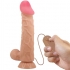 Vibrador realista com ventosa e cabo