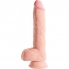 King cock - pénis réaliste avec testicules triple densité 28x10cm