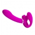 Arnés con 10 modos de vibración y estimulación clitorial
