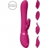 Vibromasseur puissant et polyvalent avec des embouts interchangeables