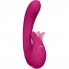 Vibrador doble estimulación con movimiento y pulsión