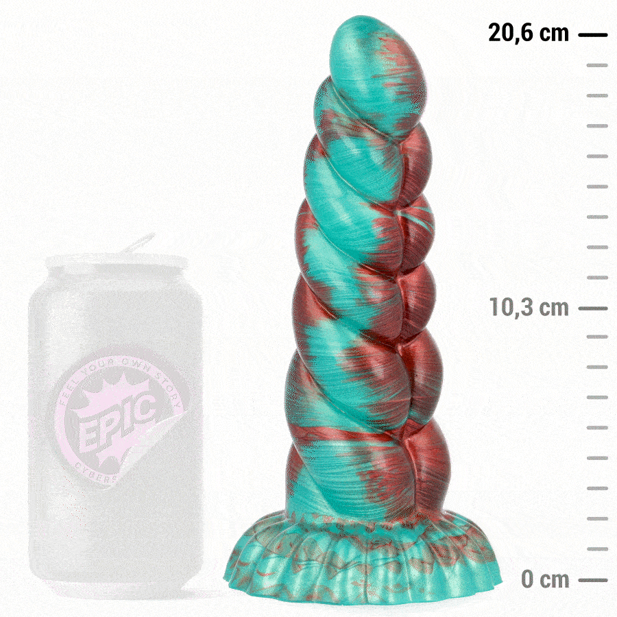 Dildo intenso de silicona, para estimulación profunda y segura